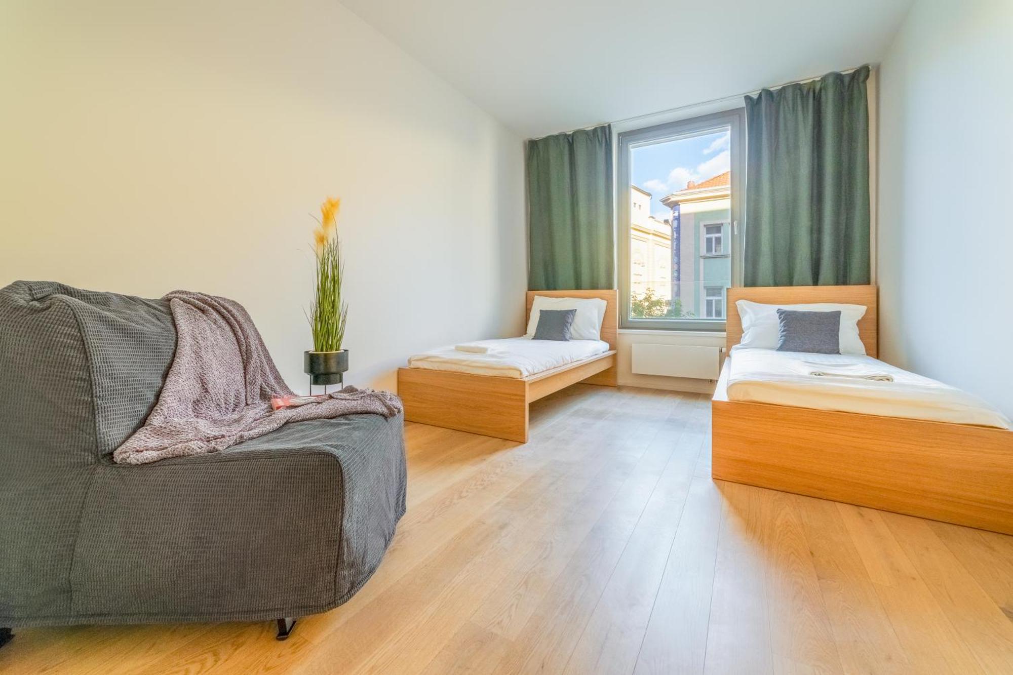 Appartement Premium Woodsy With Parking Garage By Rentez Praag